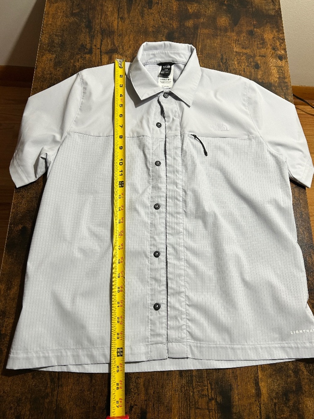 Northface button down dry fit